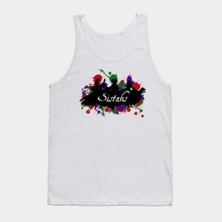 Sistahs! Fitted Tank Top